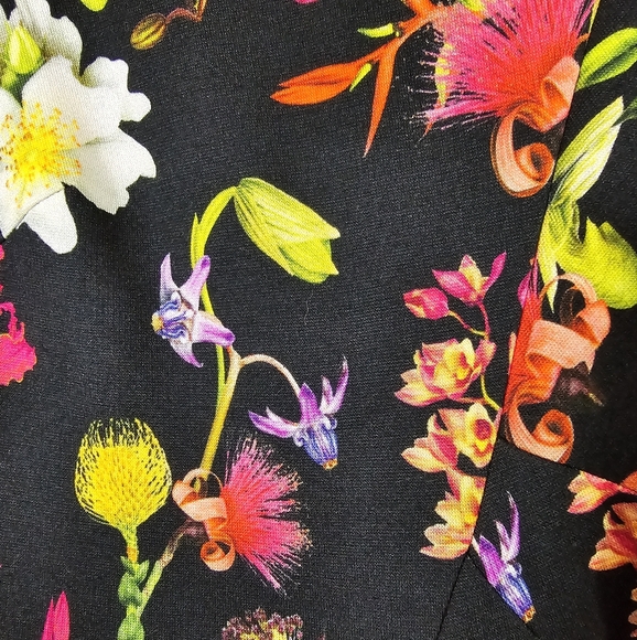 Escada Floral Sheath Dress - Picture 3 of 6